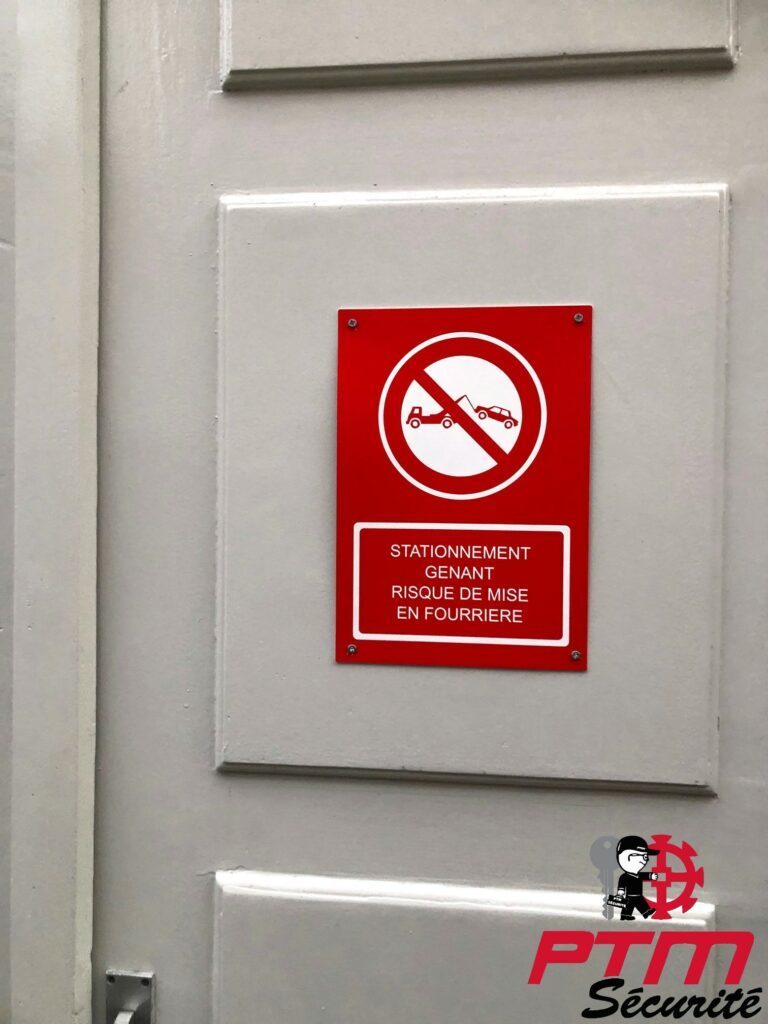 PTM SECURITE PLAQUE SUR MESURE 5